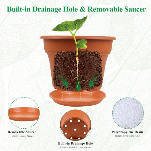 Plastic Flower Pot