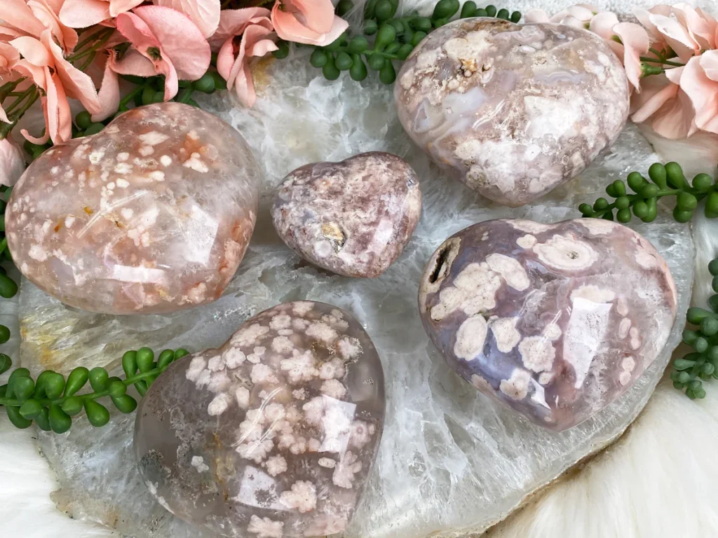 Flower Agate is appreciated for its meaning & healing abilities