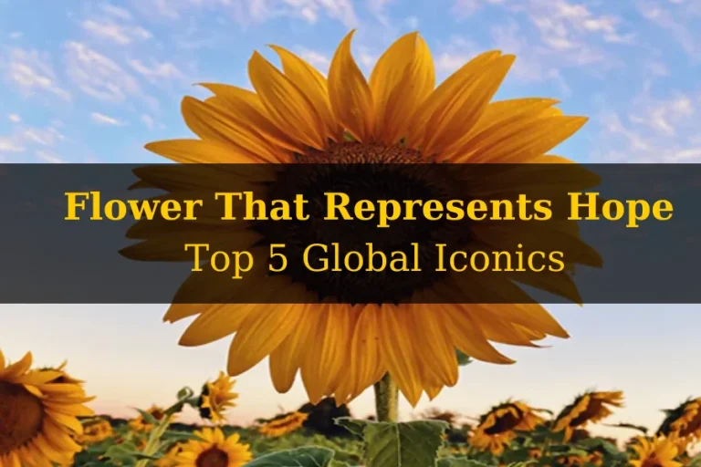 Flower That Represents Hope - Top 5 Global Iconics