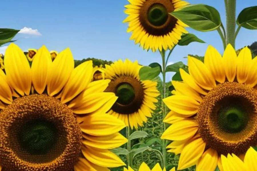 Sunflower represents wisdom