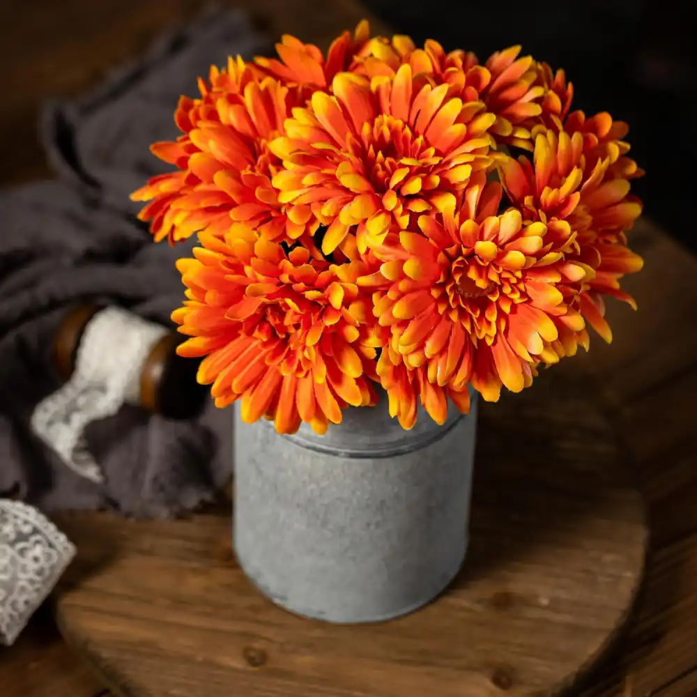 TOPIA Artificial African Daisies Flowers