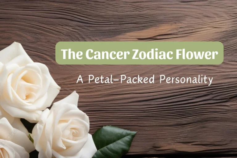 The Cancer Zodiac Flower_ A Petal-Packed Personality