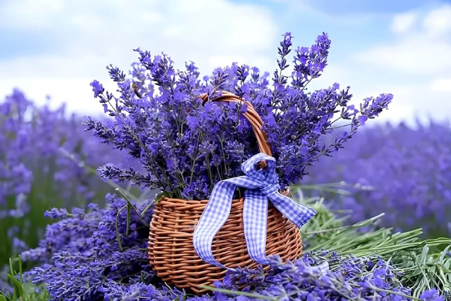 Lavender contains active ingredients that help purify the soul and increase clarity