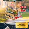 Custom Name Garden Tool Car Ornament 1