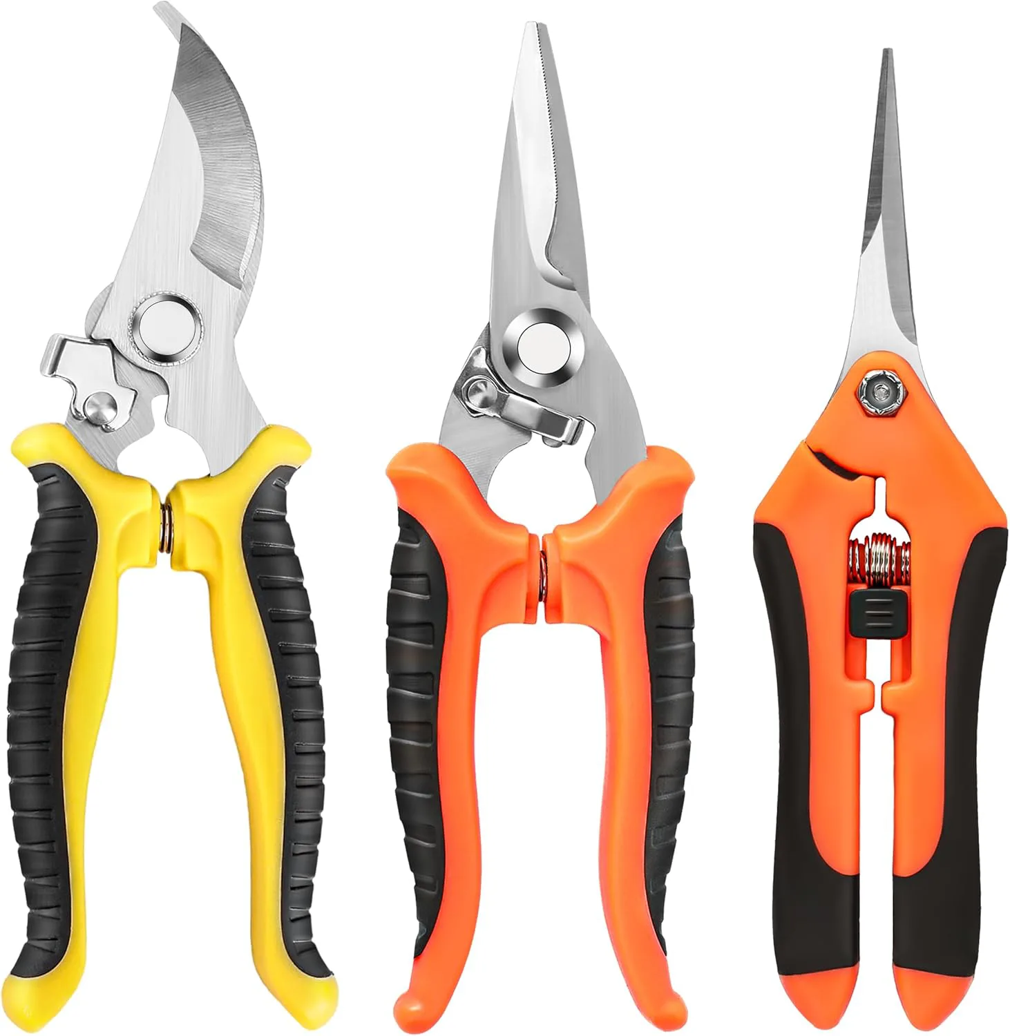 EWPJDK 3 Pack Gardening Shears