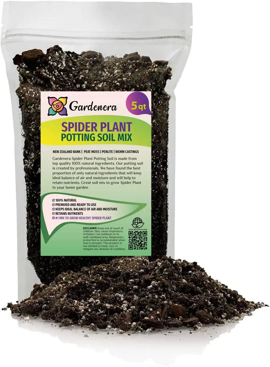 Gardenera Premium Spider Plant Potting Soil Mix